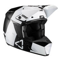 Leatt 21 Helmet Moto 3.5 Jnr V21.3 Black/White Medium