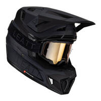 Leatt Helmet &amp; Goggle Combo Moto 7.5 V23 Stealth XS 53-54cm